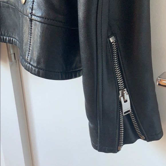 Hedi Slimane YSL Saint Laurent Moto Leather Jacket - Picture 5 of 6